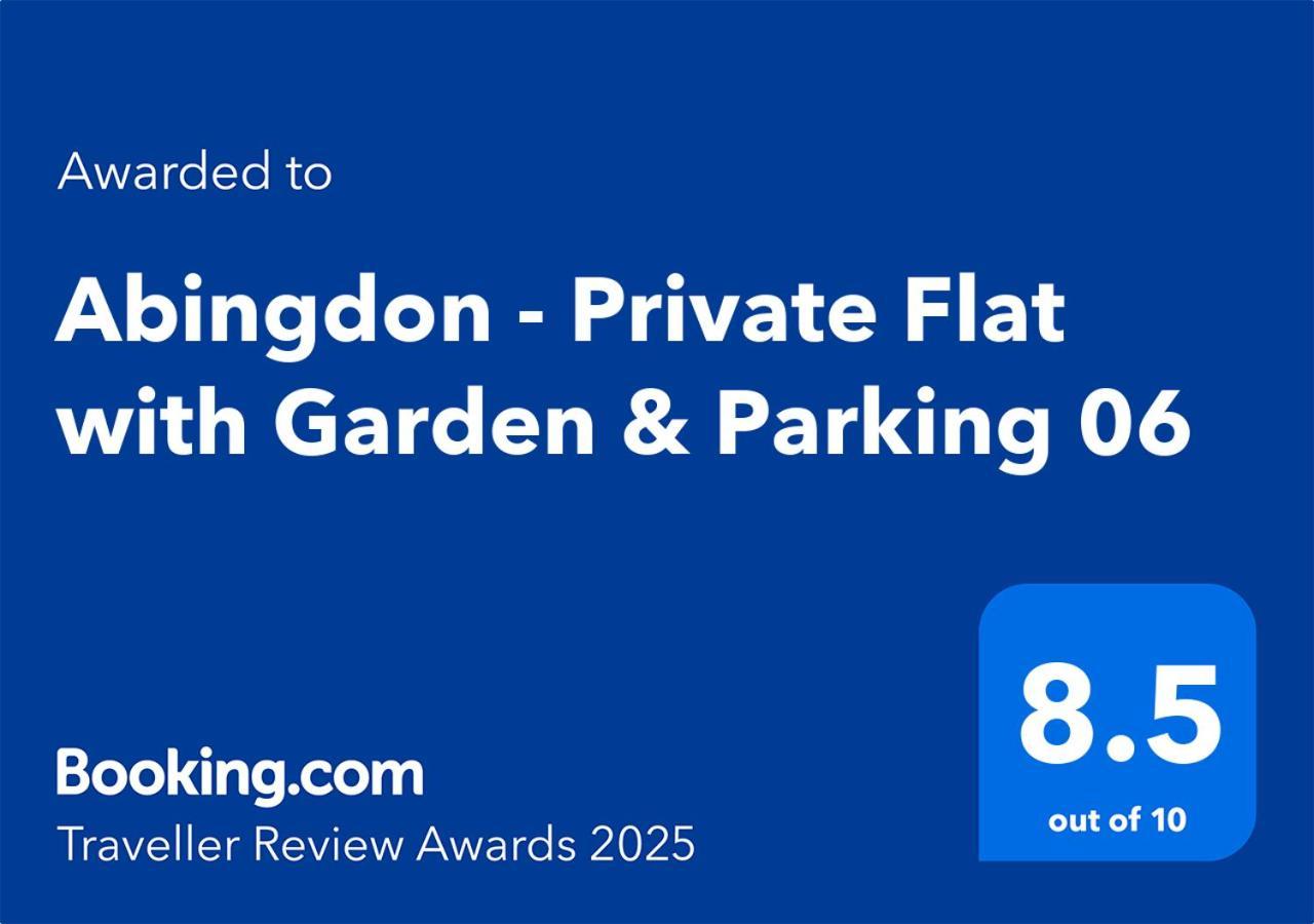 Abingdon - Private Flat With Garden & Parking 06 Apartment Exterior photo